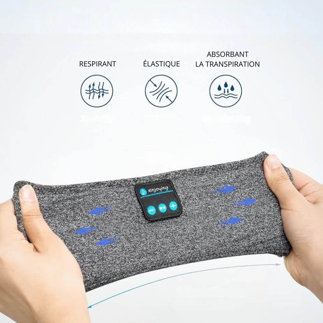 BANDEAU DE SOMMEIL, VOYAGE ET SPORT ANTI-BRUIT BLUETOOTH - Zen Sport Night