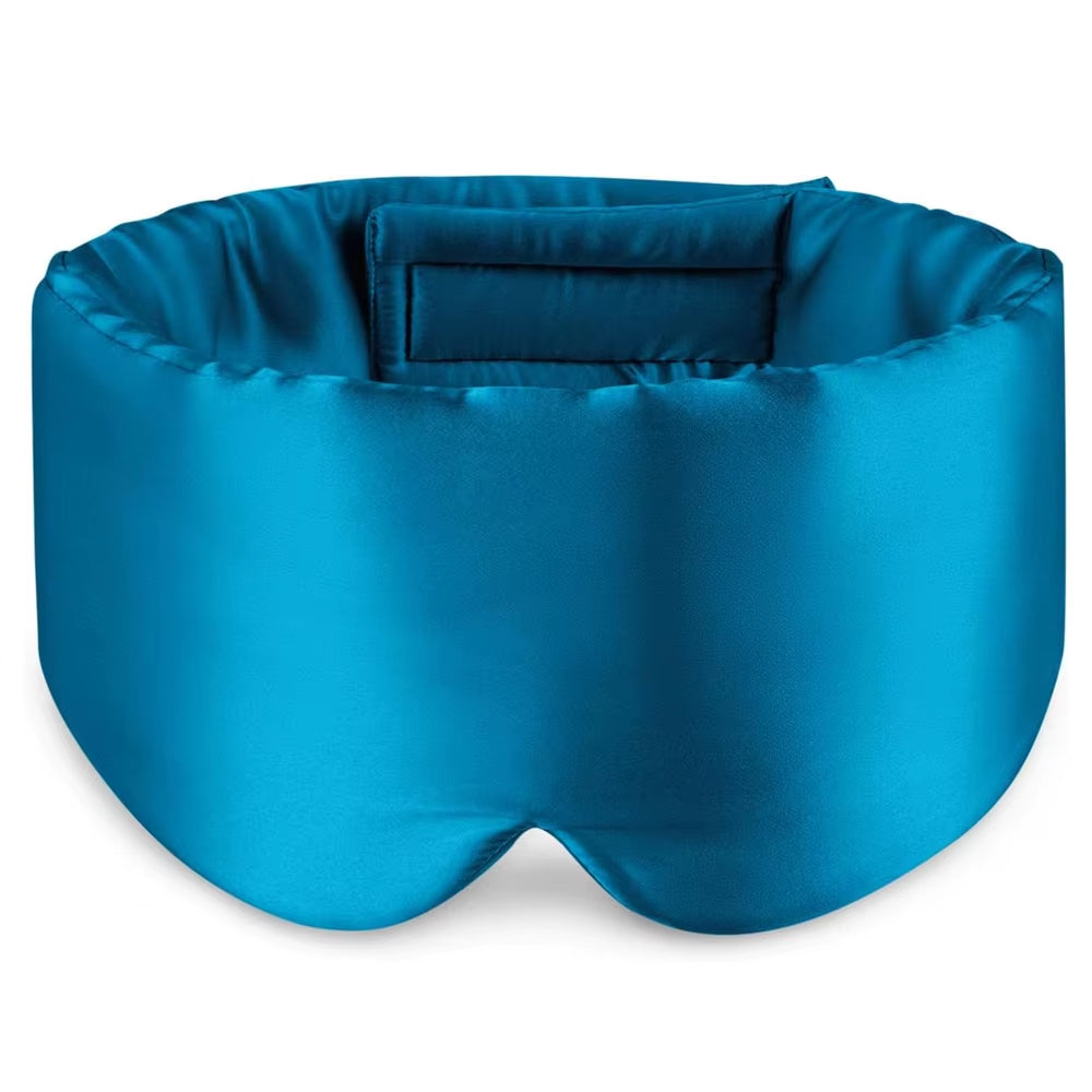 100% Mulberry Silk Blackout Sleeping Eye Mask Soft and Non-Intraocular Pressure Sleeping Mask Suitable for Side Sleep Adjustable