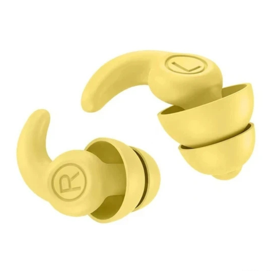 BOUCHONS D'OREILLES ANTI-BRUIT en silicone double épaisseur