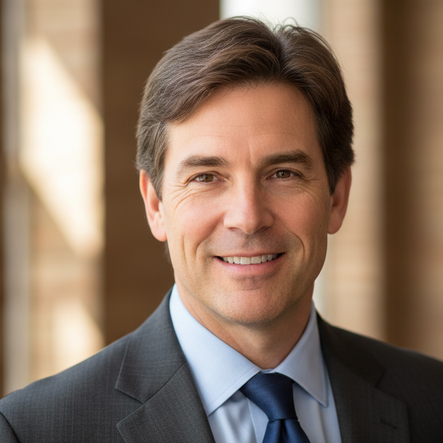 Homme brun quarantaine photo portrait souriant