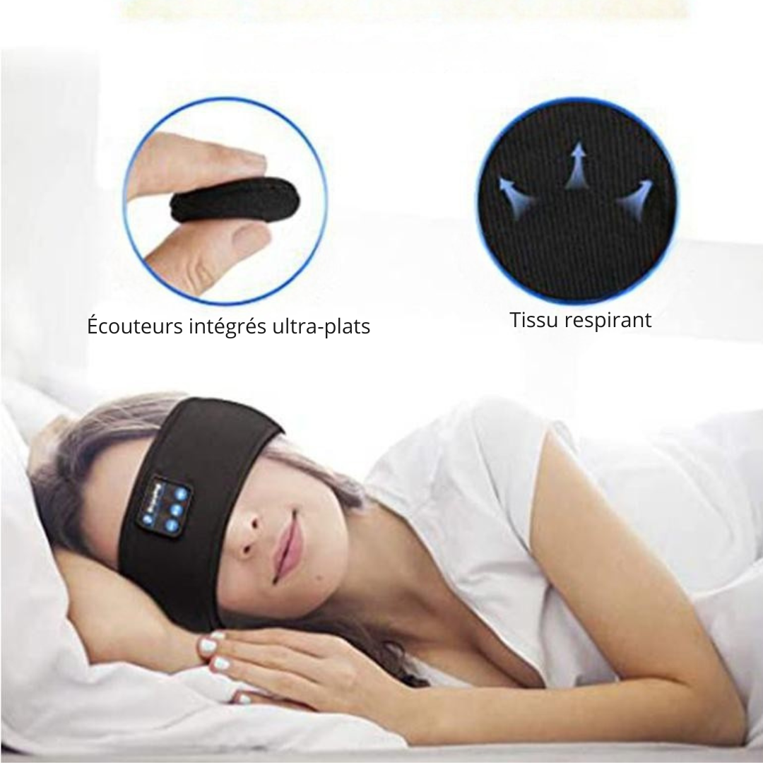 BANDEAU DE SOMMEIL, VOYAGE ET SPORT ANTI-BRUIT BLUETOOTH - Zen Sport Night