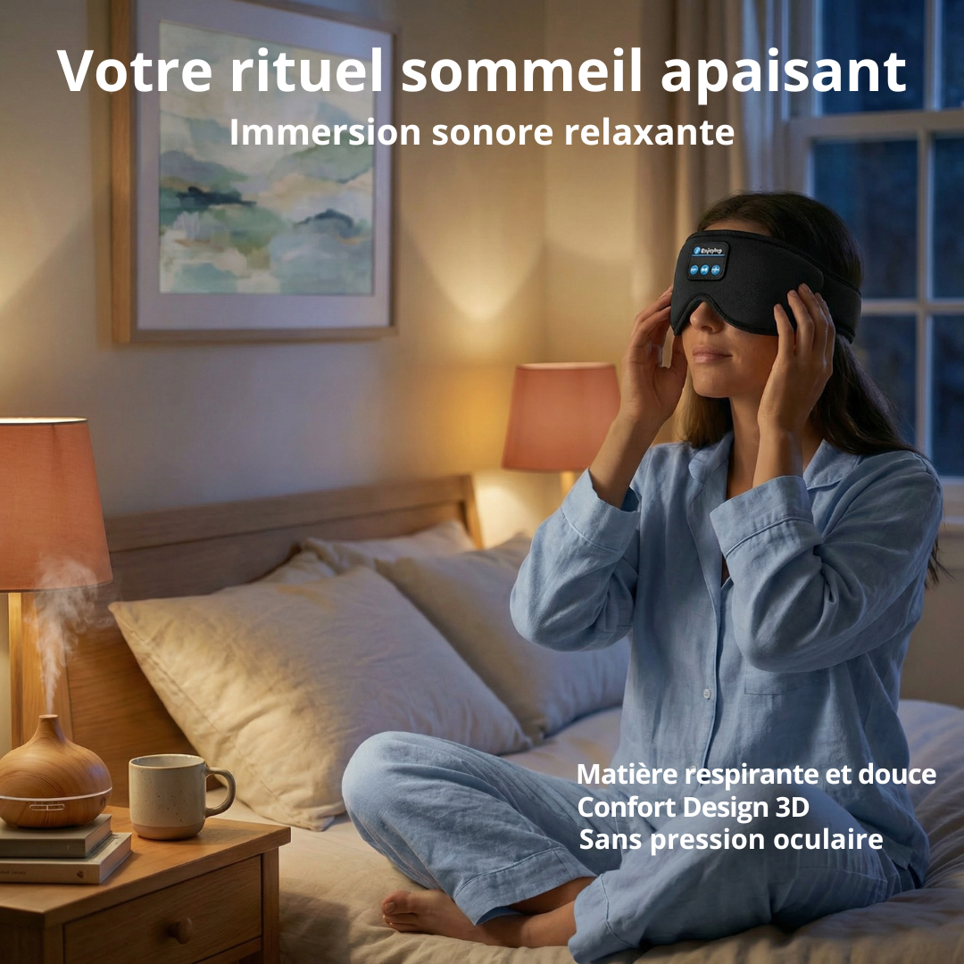 Masque de sommeil et voyage - Bluetooth PURE NIGHT®