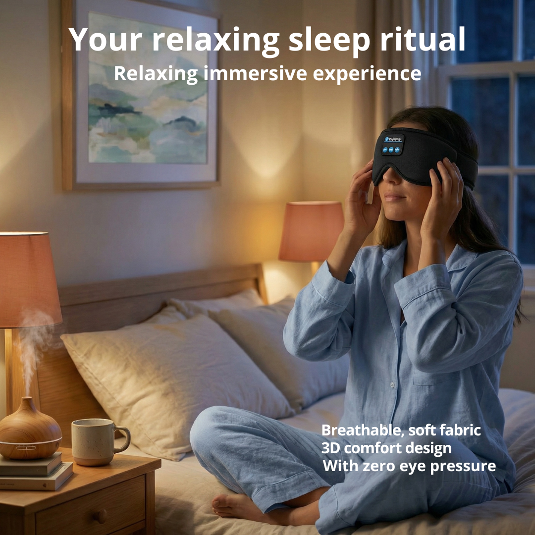 3D Sleep & Travel Mask - Pure Night®