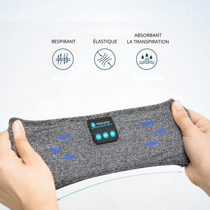 BANDEAU DE SOMMEIL, VOYAGE ET SPORT ANTI-BRUIT BLUETOOTH - Zen Sport Night