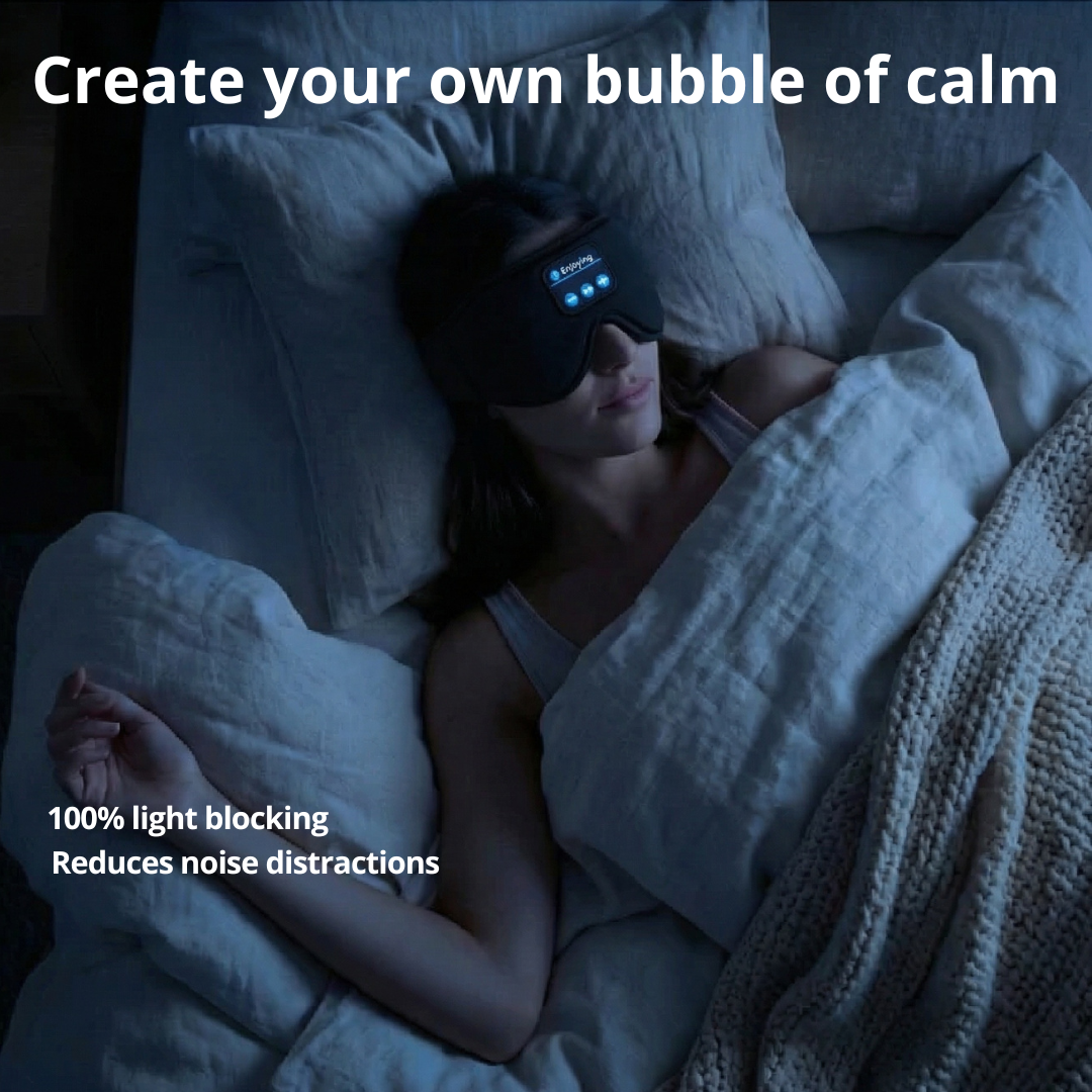 3D Sleep & Travel Mask - Pure Night®