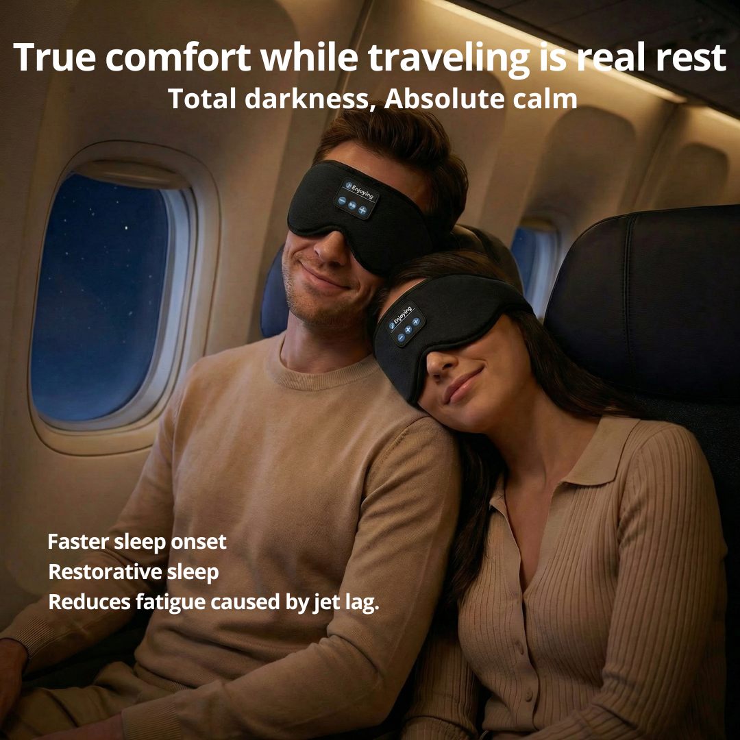 3D Sleep & Travel Mask - Pure Night®