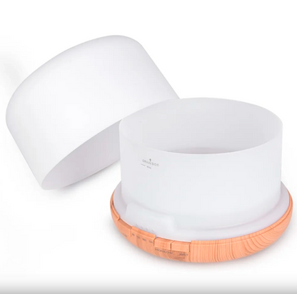 DIFFUSEUR HUILES ESSENTIELLES AROMATHÉRAPIE - Pure Night - Télécommande + Minuterie + Lumière apaisante