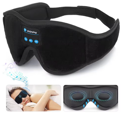 MASQUE DE SOMMEIL ET VOYAGE BLUETOOTH 3D-Pure Night -40%
