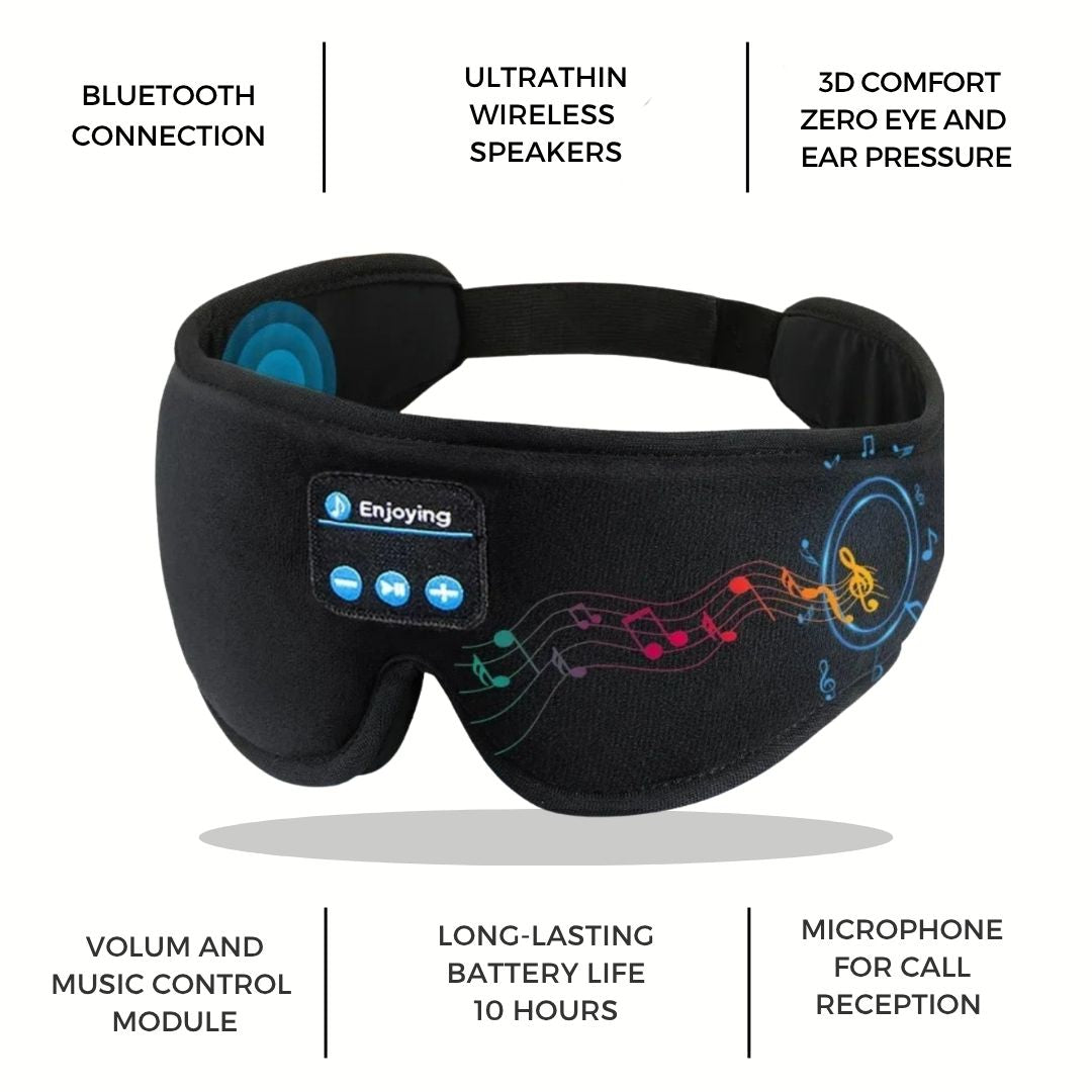 3D Sleep & Travel Mask - Pure Night®