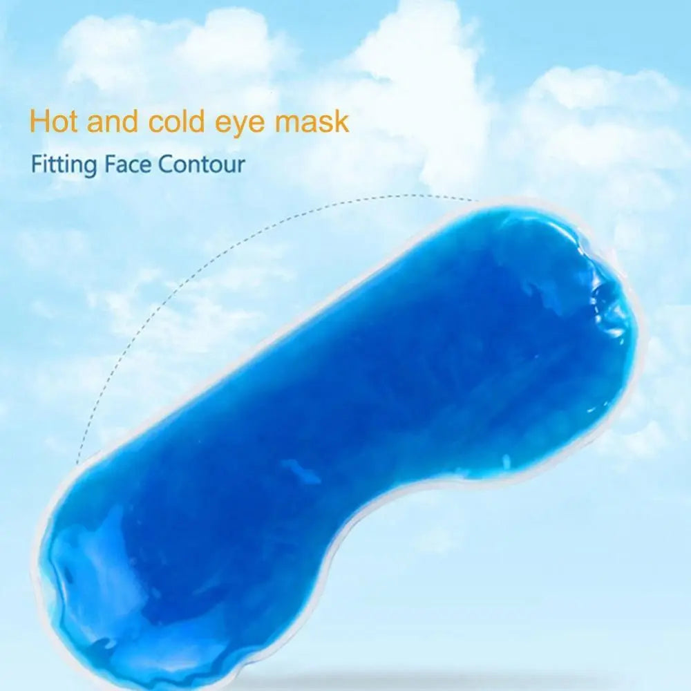 1Pcs Reusable Eye Shade Patch Eye Mask Gel Sleep Fatigue Relief Relaxation Cooler Ice Pack Cold Gel Cold Hold Compress Ice Bag