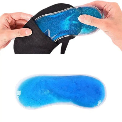 1Pcs Reusable Eye Shade Patch Eye Mask Gel Sleep Fatigue Relief Relaxation Cooler Ice Pack Cold Gel Cold Hold Compress Ice Bag