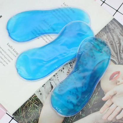 1Pcs Reusable Eye Shade Patch Eye Mask Gel Sleep Fatigue Relief Relaxation Cooler Ice Pack Cold Gel Cold Hold Compress Ice Bag