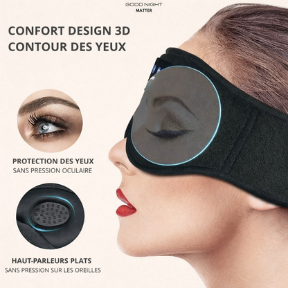 Masque de sommeil et voyage - Bluetooth PURE NIGHT®