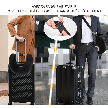 OREILLER DE VOYAGE AVEC RANGEMENT Smart & Save -50%
