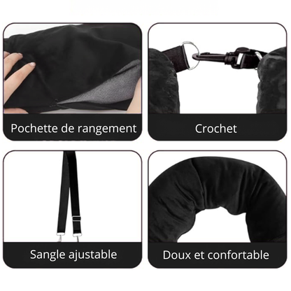 OREILLER DE VOYAGE AVEC RANGEMENT Smart & Save -50%