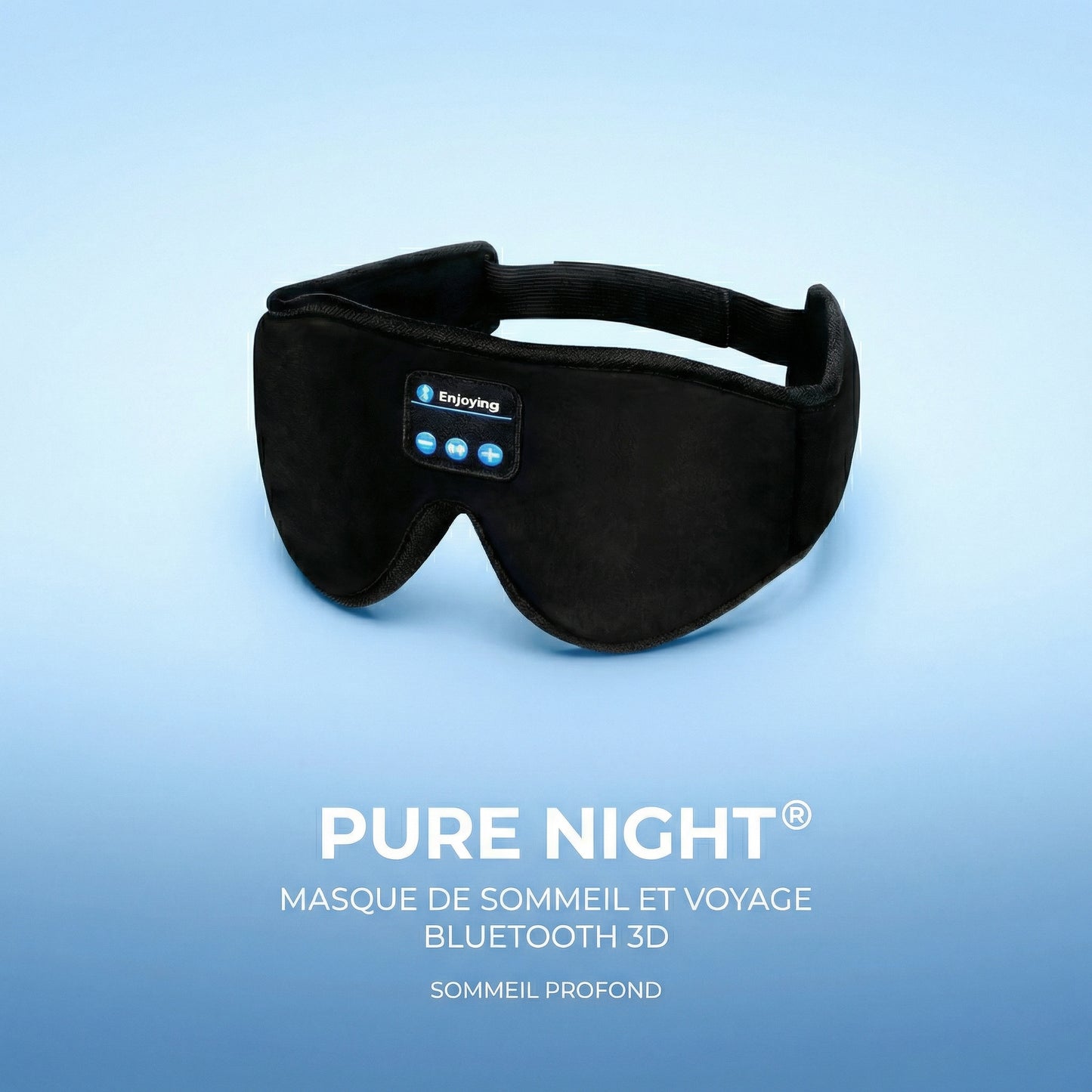 Masque de sommeil et voyage - Bluetooth PURE NIGHT®
