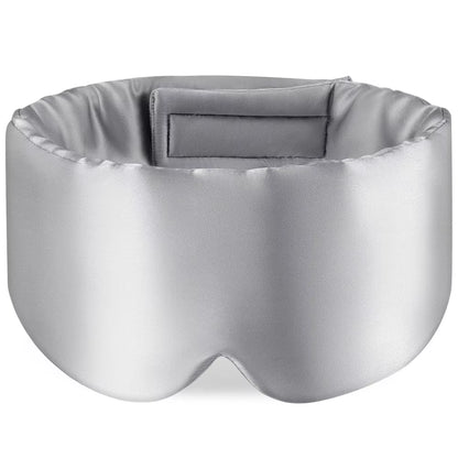 100% Mulberry Silk Blackout Sleeping Eye Mask Soft and Non-Intraocular Pressure Sleeping Mask Suitable for Side Sleep Adjustable