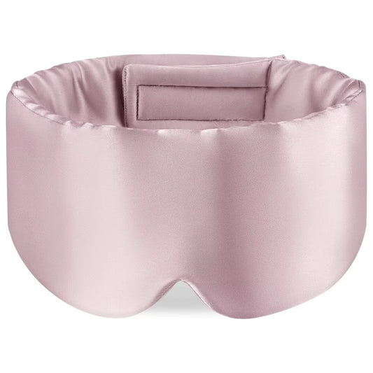 100% Mulberry Silk Blackout Sleeping Eye Mask Soft and Non-Intraocular Pressure Sleeping Mask Suitable for Side Sleep Adjustable