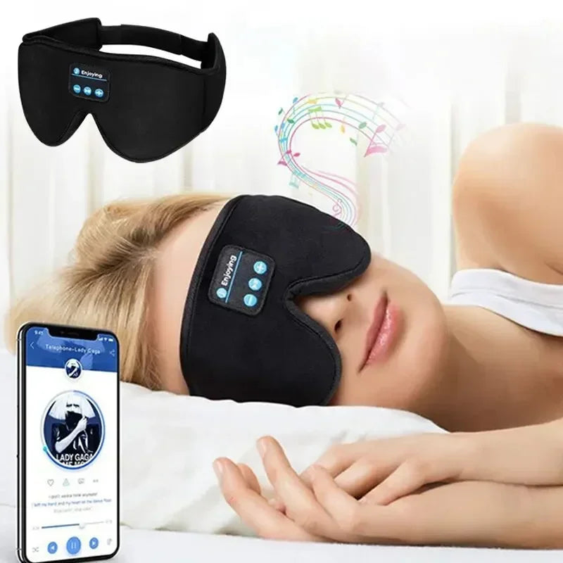 MASQUE DE SOMMEIL ET VOYAGE BLUETOOTH 3D - Pure Night